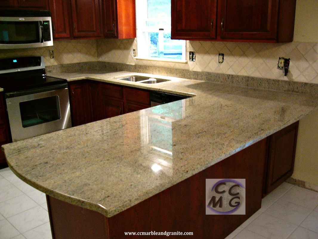 Granite And Marble Kitchen Countertop Chester Springs King Of Gibli Gold Granite